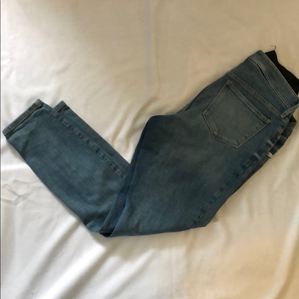Light Wash Maternity Jeans